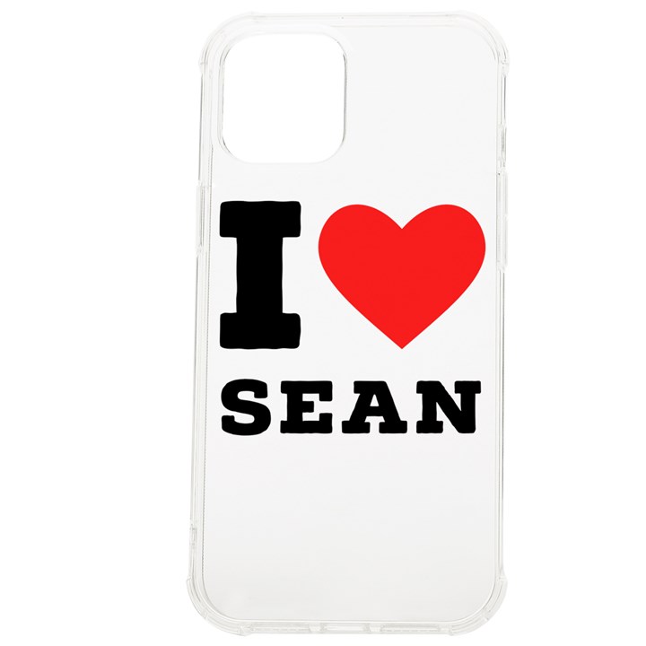 I love sean iPhone 12 Pro max TPU UV Print Case