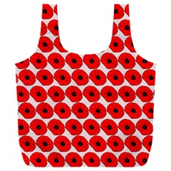 Red Peony Flower Pattern Full Print Recycle Bag (xxxl) by GardenOfOphir