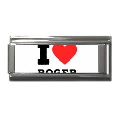 I Love Roger Superlink Italian Charm (9mm) by ilovewhateva