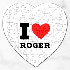 I Love Roger Jigsaw Puzzle (heart) by ilovewhateva