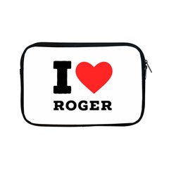 I Love Roger Apple Ipad Mini Zipper Cases by ilovewhateva