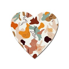 Shapes Pattern Heart Magnet by BlackRoseStore