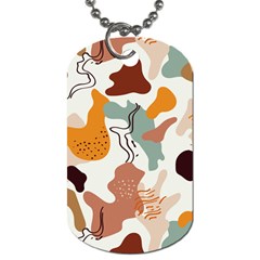 Shapes Pattern Dog Tag (two Sides) by BlackRoseStore