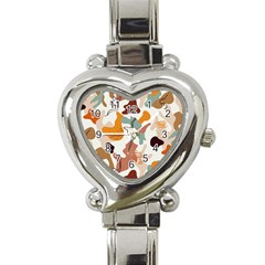 Shapes Pattern Heart Italian Charm Watch by BlackRoseStore