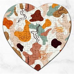 Shapes Pattern Jigsaw Puzzle (heart) by BlackRoseStore