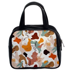 Shapes Pattern Classic Handbag (two Sides) by BlackRoseStore