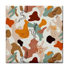 Shapes Pattern Face Towel by BlackRoseStore