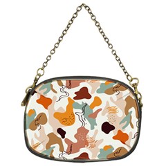 Shapes Pattern Chain Purse (two Sides)