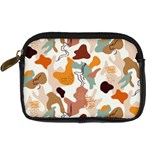 Shapes Pattern Digital Camera Leather Case Front