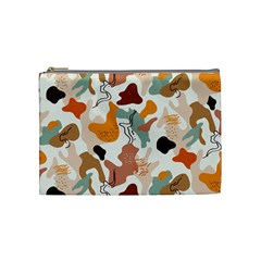 Shapes Pattern Cosmetic Bag (medium)