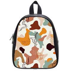 Shapes Pattern School Bag (small)