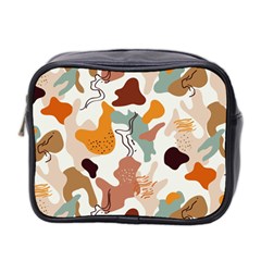 Shapes Pattern Mini Toiletries Bag (two Sides)