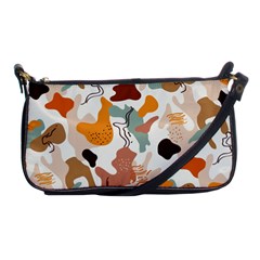 Shapes Pattern Shoulder Clutch Bag