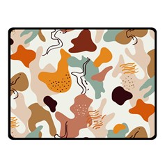 Shapes Pattern Fleece Blanket (small) by BlackRoseStore