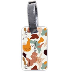 Shapes Pattern Luggage Tag (one Side) by BlackRoseStore