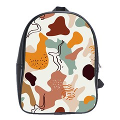 Shapes Pattern School Bag (xl)