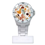 Shapes Pattern Plastic Nurses Watch Front