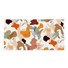 Shapes Pattern Satin Wrap 35  X 70 