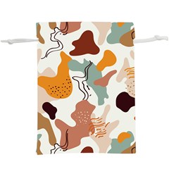 Shapes Pattern Lightweight Drawstring Pouch (xl)