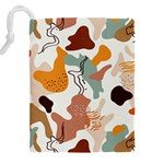 Shapes Pattern Drawstring Pouch (4XL) Back