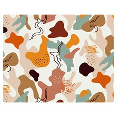 Shapes Pattern Premium Plush Fleece Blanket (medium) by BlackRoseStore