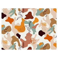 Shapes Pattern Two Sides Premium Plush Fleece Blanket (extra Small)