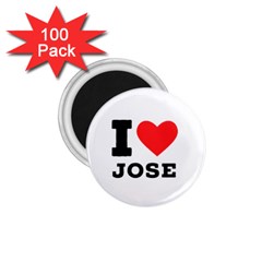 I Love Jose 1 75  Magnets (100 Pack)  by ilovewhateva