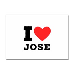 I Love Jose Sticker A4 (100 Pack) by ilovewhateva