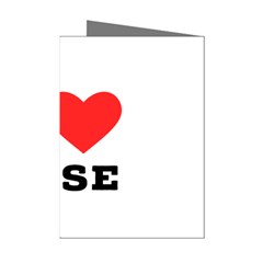 I Love Jose Mini Greeting Cards (pkg Of 8) by ilovewhateva