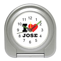 I Love Jose Travel Alarm Clock by ilovewhateva