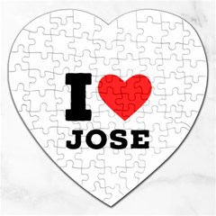 I Love Jose Jigsaw Puzzle (heart) by ilovewhateva