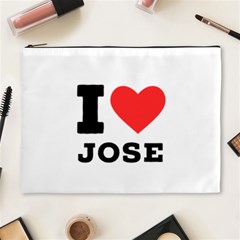 I Love Jose Cosmetic Bag (xl) by ilovewhateva