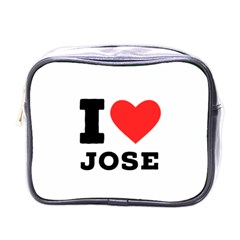 I Love Jose Mini Toiletries Bag (one Side) by ilovewhateva