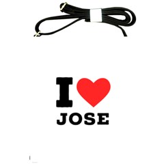 I Love Jose Shoulder Sling Bag by ilovewhateva