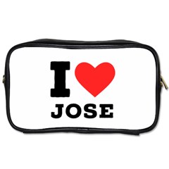 I Love Jose Toiletries Bag (one Side) by ilovewhateva