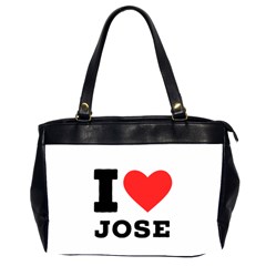 I Love Jose Oversize Office Handbag (2 Sides) by ilovewhateva