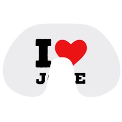 I Love Jose Travel Neck Pillow by ilovewhateva