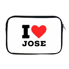 I Love Jose Apple Macbook Pro 17  Zipper Case by ilovewhateva