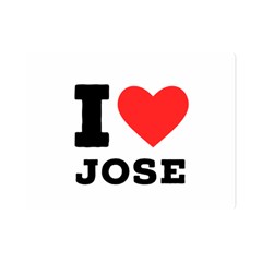 I Love Jose Premium Plush Fleece Blanket (mini)