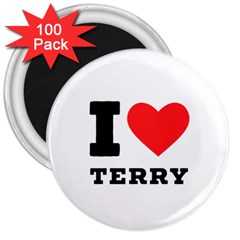 I Love Terry  3  Magnets (100 Pack) by ilovewhateva