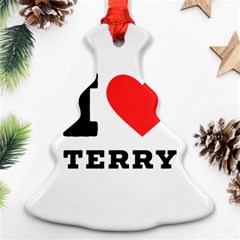 I Love Terry  Ornament (christmas Tree)  by ilovewhateva