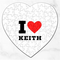 I Love Keith Jigsaw Puzzle (heart) by ilovewhateva