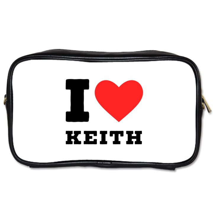 I love keith Toiletries Bag (Two Sides)