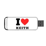 I love keith Portable USB Flash (Two Sides) Front