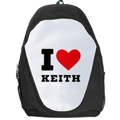 I Love Keith Backpack Bag by ilovewhateva