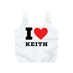 I Love Keith Full Print Recycle Bag (s) by ilovewhateva