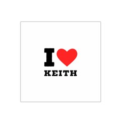 I Love Keith Satin Bandana Scarf 22  X 22  by ilovewhateva