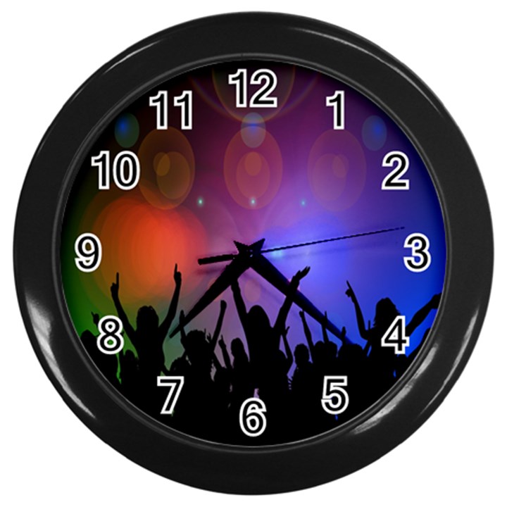 Cheers Wall Clock (Black)