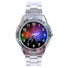 Cheers Stainless Steel Analogue Watch