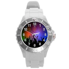 Cheers Round Plastic Sport Watch (L)